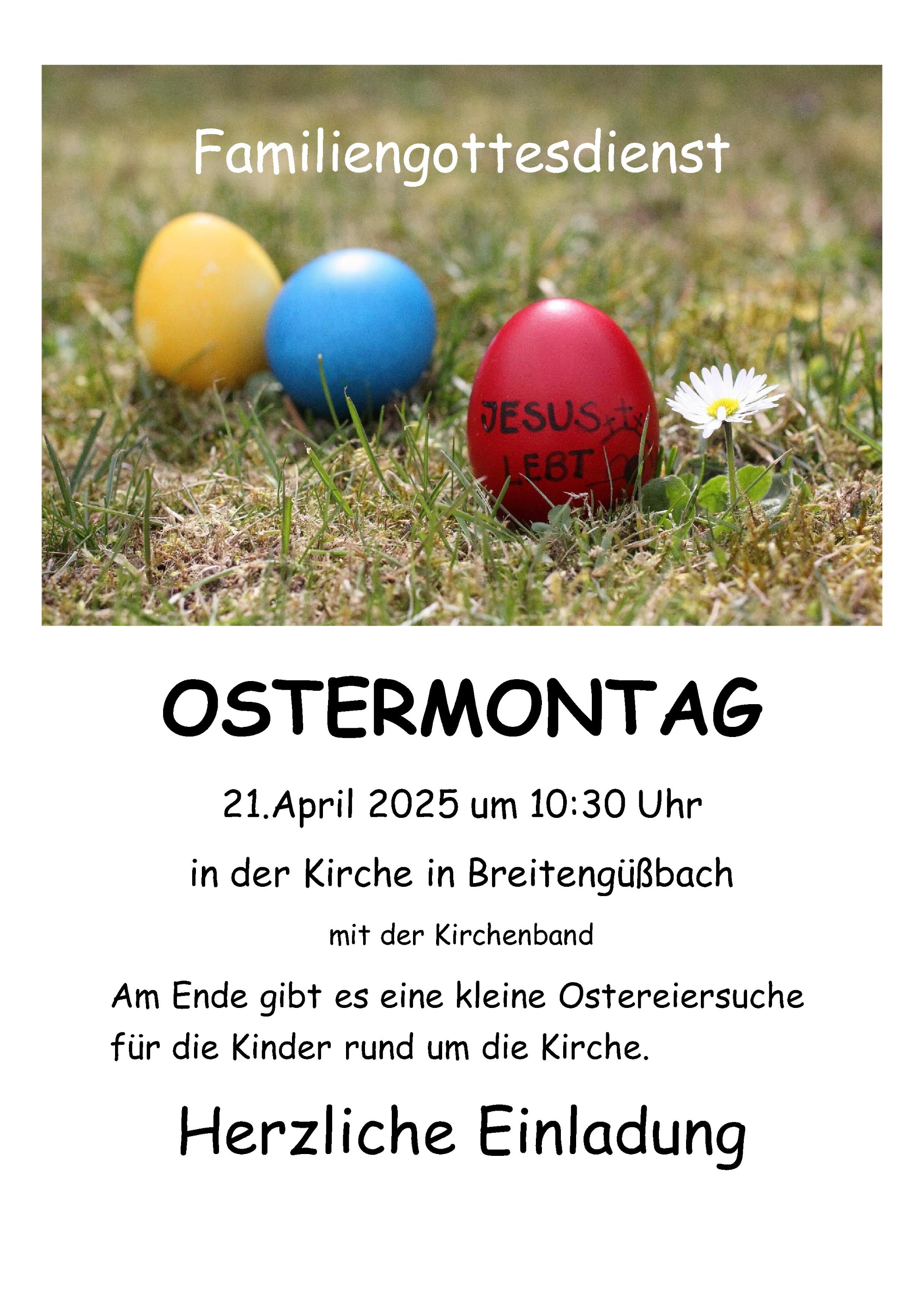 Kreuzweg und Ostermontag