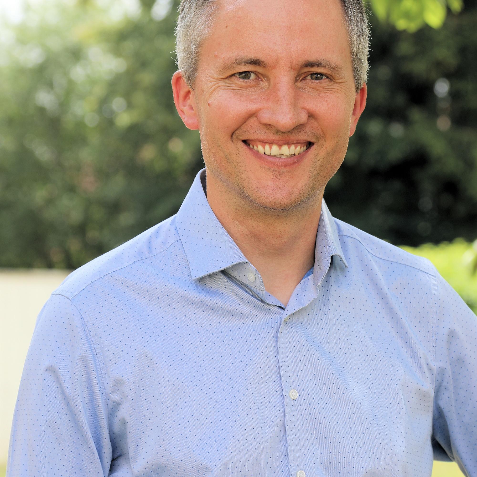 Verwaltungsleiter Tobias Späth