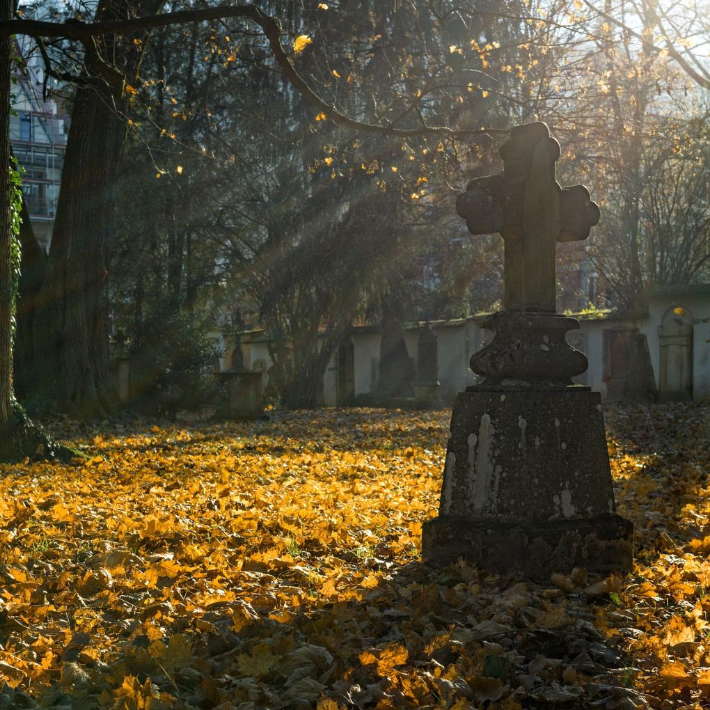 Friedhof im Herbst